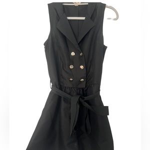 Double Zero Black dress with tie